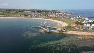 Beadnell Bay Northumberland [upl. by Mailand]