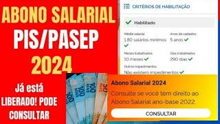 Como consultar pis pasep 2024 [upl. by Gleeson724]