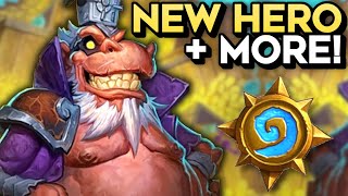 New Emotes  Hero Togwaggle Patch 240  Hearthstone Battlegrounds Update [upl. by Aicilegna108]