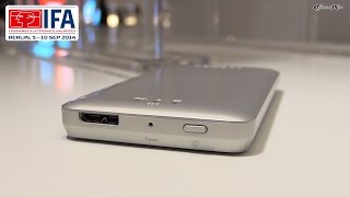 IFA 2014 Toshiba Canvio AeroMobile Wireless SSD English [upl. by Kurtis359]