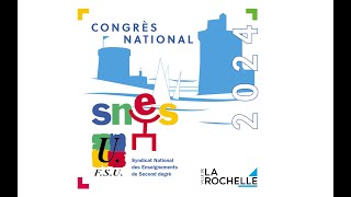 congrèsSNES 2024 à La Rochelle  Film douverture [upl. by Spalding]