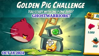 Angry birds 2 The Golden Pig Challenge 20241018 amp 20241019 Done after Daily Challenge [upl. by Kathe]