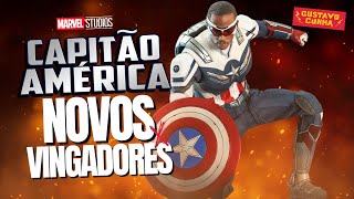 CAPITÃO AMÉRICA 4  TEASER CINEMACON  VAI CRIAR os NOVOS VINGADORES [upl. by Fasto597]