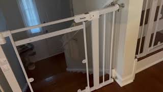 Installation Babelio Clear Baby Safety Gate  Stylish amp Safe Baby Proofing Solution [upl. by Kram]