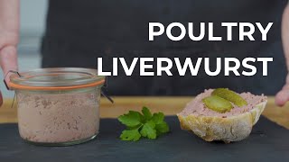 Make poultry liverwurst yourself  mild fine amp super tasty [upl. by Coyle]