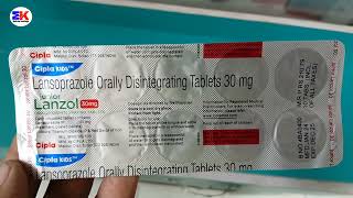 Lanzol 30mg Tablet  Lansoprazole Tablet  Lanzol Tablet Uses Benefits Dosage review in hindi [upl. by Maggs406]