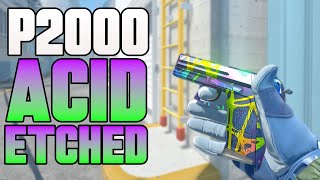 ★ CS2 P2000 Acid Etched FACTORY NEW  CS2 P2000 Gameplay [upl. by Notsirt]