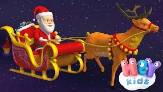 La Canción de Santa Claus 🎅 Canciones Navideñas para Niños  HeyKids [upl. by Anerok]