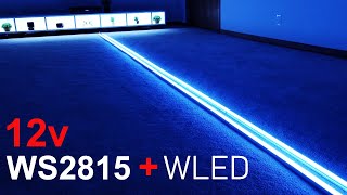 12v WS2815 with WLED  ESP32  Setup Power Control [upl. by Aliekahs]