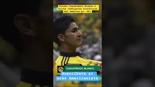 Gol Cuauhtémoc Blanco América vs Chivas 1999 clasiconacional [upl. by Etteuqram]