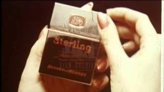 Sterling Cigarettes 1960s  Film 92533 [upl. by Niawd]