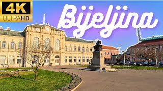 Bijeljina  Walking Tour 4K [upl. by Ylaek]