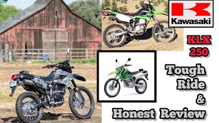 Kawasaki KLX 250  KLX 250  Ride amp Review  100000km Ridden amp Still Going Strong  British Biker🇬🇧 [upl. by Wills]