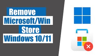 How to Remove and Restore WindowsMicrosoft Store in Windows 1011 [upl. by Anierdna]