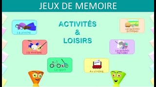 Vocabulaire FLE  Jeux de mémoire [upl. by Eusoj]