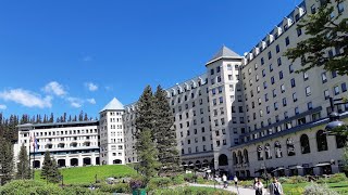 Staying at FAIRMONT HOTEL ☀️ Lake Louise [upl. by Einnim]