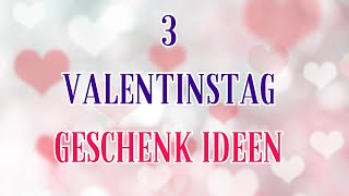 3 Valentinstag Geschenke basteln Bastelideen mit Papier Valentinstag basteln DIY Geschenke [upl. by Sidnak283]