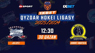 JULDYZ  JUNOSTGRATSIIA 301023 🏒 1xBet  QYZDAR HOKEI LIGASY 2023 [upl. by Aurelea135]