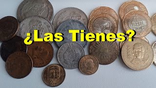 Las Monedas Mas Buscadas y Valiosas Monedas Antiguas Viejitas y Actuales de 20 pesos [upl. by Tutankhamen]