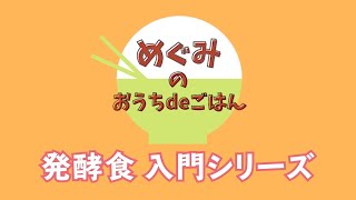 発酵の力で心と体を整える：タニカ電器のヨーグルティアによる甘酒の作り方と活用術 めぐみの 発酵食入門シリーズ [upl. by Normi]