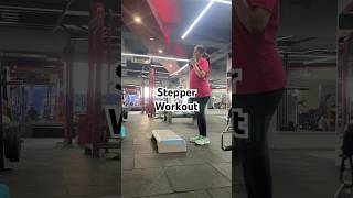 Stepper workout  fitness shorts viralshorts youtubeshorts music [upl. by Kohcztiy111]