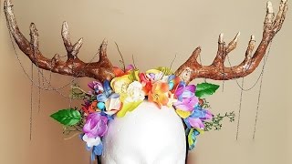 DIY Antler  Headdress [upl. by Denae]