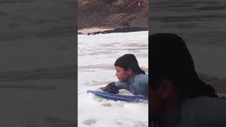 Watch this kid get barreled at sandybeach [upl. by Hicks]