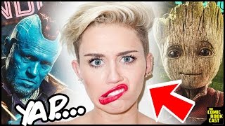 Miley Cyrus Confirmed for Guardians of the Galaxy 2 [upl. by Byram322]