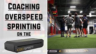 1080 Sprint Coaching a Live Overspeed Training Session for Faster Sprinting  1080 Motion [upl. by Aihc302]