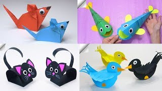 11 DIY paper crafts  Paper toys [upl. by Anitan]