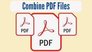 How to Combine PDF Files into One  Merge PDF Files 2024 [upl. by Laughlin894]