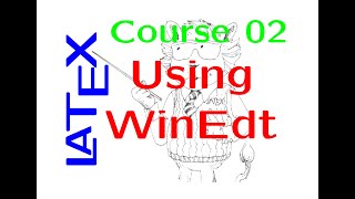 Create your first LaTeX document using WinEdt 10 [upl. by Soluk]