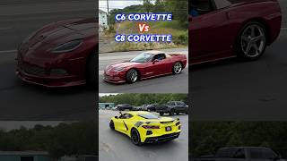 C6 Corvette Vs C8 Corvette Who Sounds Best [upl. by Eenaej548]