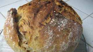 No Knead Bread  from Shaping to Oven [upl. by Lucy687]