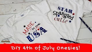 How to Make a 4th of July Onesie [upl. by Changaris]