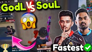 GodL vs SouL 4v4 🚀 • Fastest Squad Wipe 🥵🚨  UE Highlights [upl. by Ibbob]