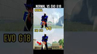 Normal VS Evo G18 🔥 G18 Ultimate Achiever  New Evo Gun  Evo G18 Gameplay srikantaff [upl. by Bullen371]