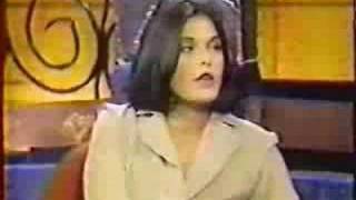 Teri Hatcher on The Jon Stewart Show  1993 or 1994 [upl. by Eeresed]