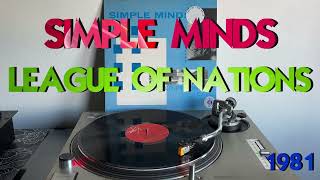 Simple Minds  League Of Nations ElectronicSynth Pop 1981 Extended Version HQ  FULL HD [upl. by Gabi]