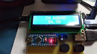 ARDUINO FM RADYO [upl. by Atinav]