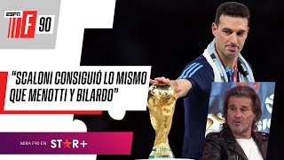 quotLA MENTALIDAD DEL JUGADOR ARGENTINO ES INCREÍBLEquot Insúa habló de la Selección en ESPNF90 [upl. by Elizabeth]