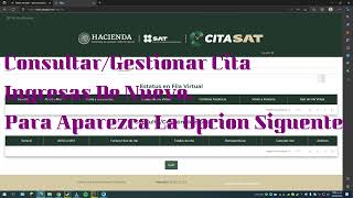 Como Agentar Cita En SAT 2023 Para EFirma Primera Vez Mi FIEL Bien Explicado [upl. by Fredia983]