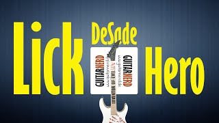 Gitarre lernen Lick Hero 1 DeSade Improvisieren Blues [upl. by Anaes683]