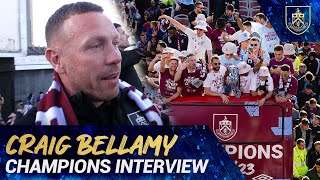 Craig Bellamys Parade Interview  🏆  Champions 202223 [upl. by Ajoop24]