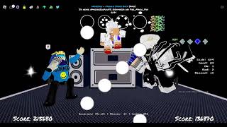 Playing Roblox Funky Friday with a Fan VS Undertale  Roblox FNF [upl. by Safoelc970]