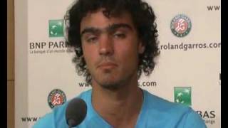 2010 French Open Interview  Andrea Collarini [upl. by Driscoll647]