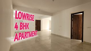 home tour4 bhk flatuninav bliss raj nagar extensionproperty vlogबड़ा घरlow height apartment [upl. by Lyris789]