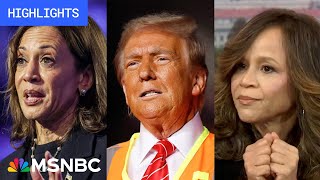 Countdown to the 2024 election Day 5  MSNBC Highlights [upl. by Valencia]