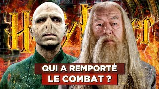 Qui a GAGNÉ le COMBAT entre DUMBLEDORE et VOLDEMORT dans HARRY POTTER [upl. by Lareena]