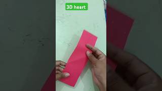 Easy 3D paper Heart Room decorationDiy Craft ideas diy decor craft paperwork [upl. by Yecats]